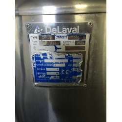 Schładzalnik, zbiornik do mleka  DELAVAL 1000 litrów używany